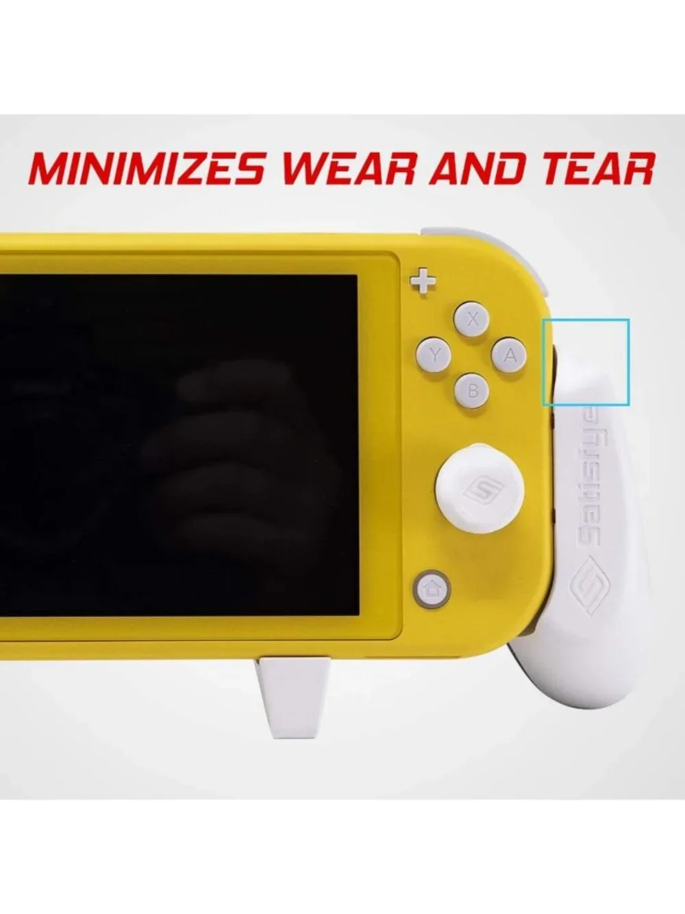 Slim Grip Bundle for Nintendo Switch Lite - Includes Case & 2 Thumbsticks